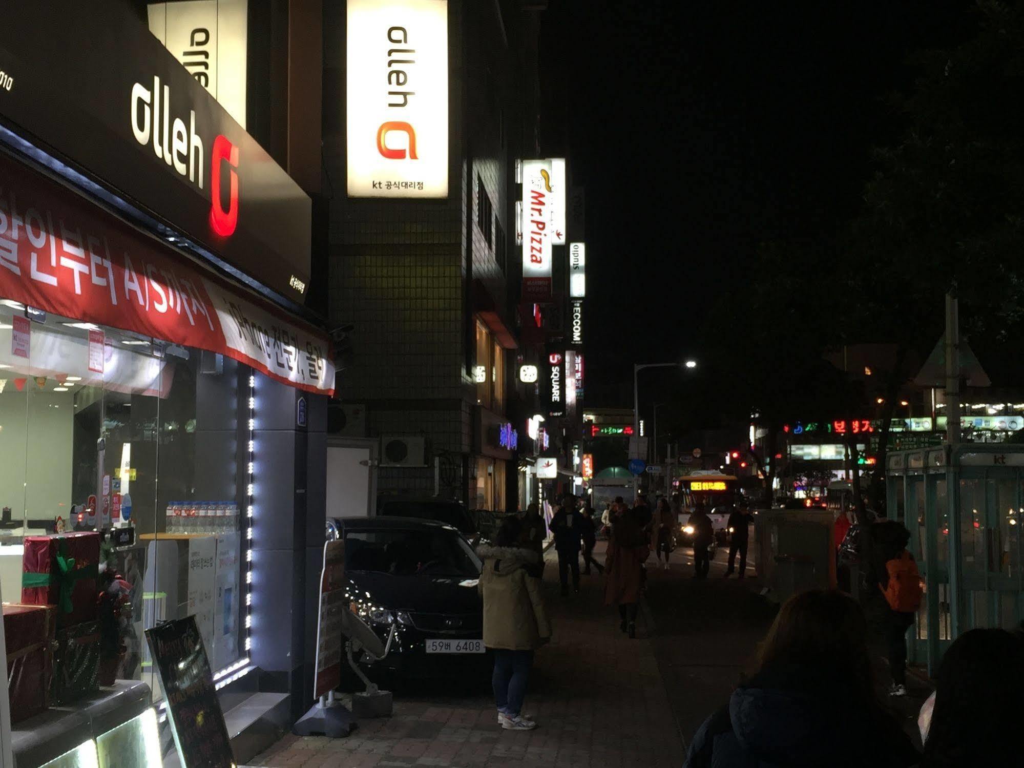 Backpackers In Jeju City Center Exterior foto